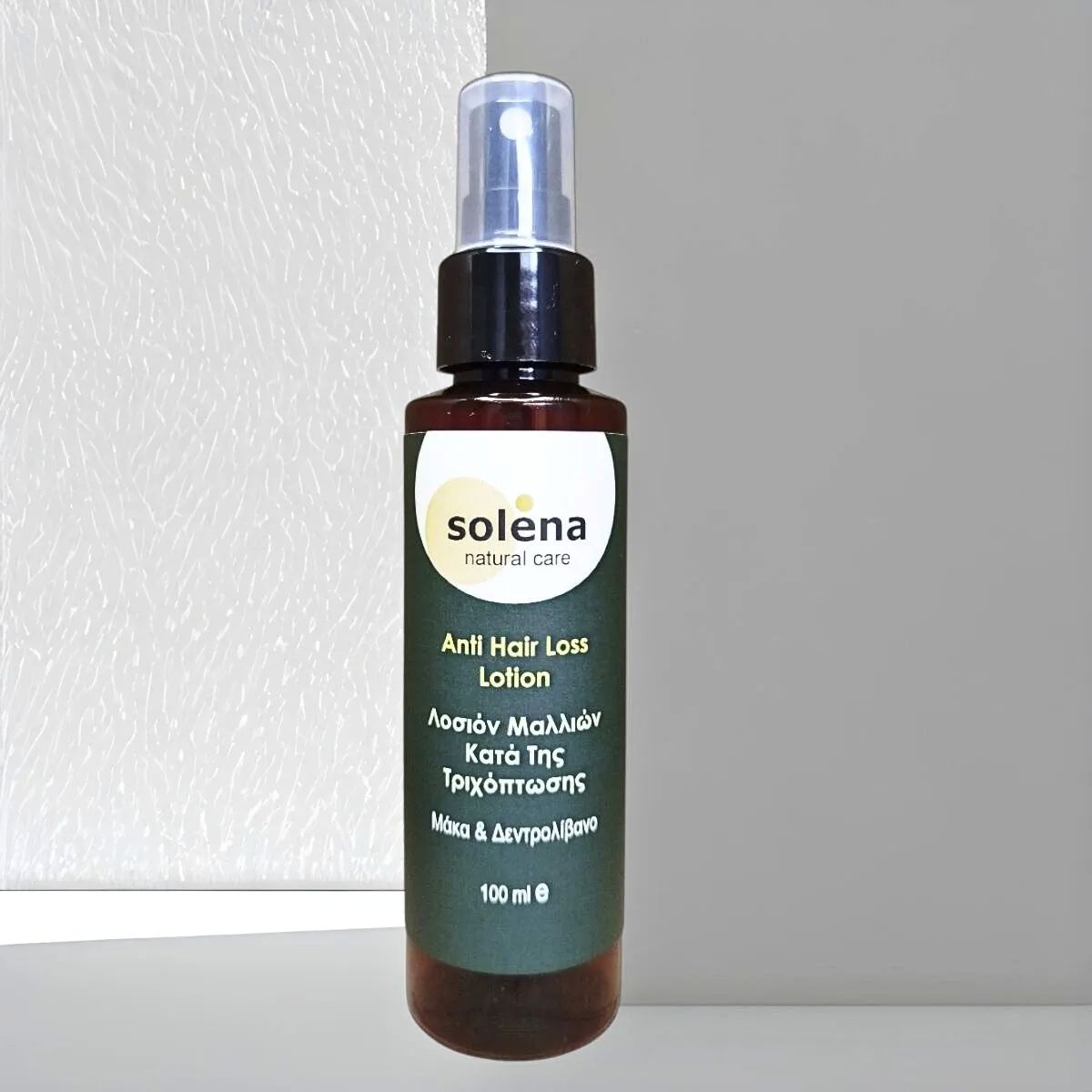 Λοσιόν μαλλιών κατά της τριχόπτωσης με Μάκα, βιταμίνη Β3 και δεντρολίβανο, σε συσκευασία spray 100 ml